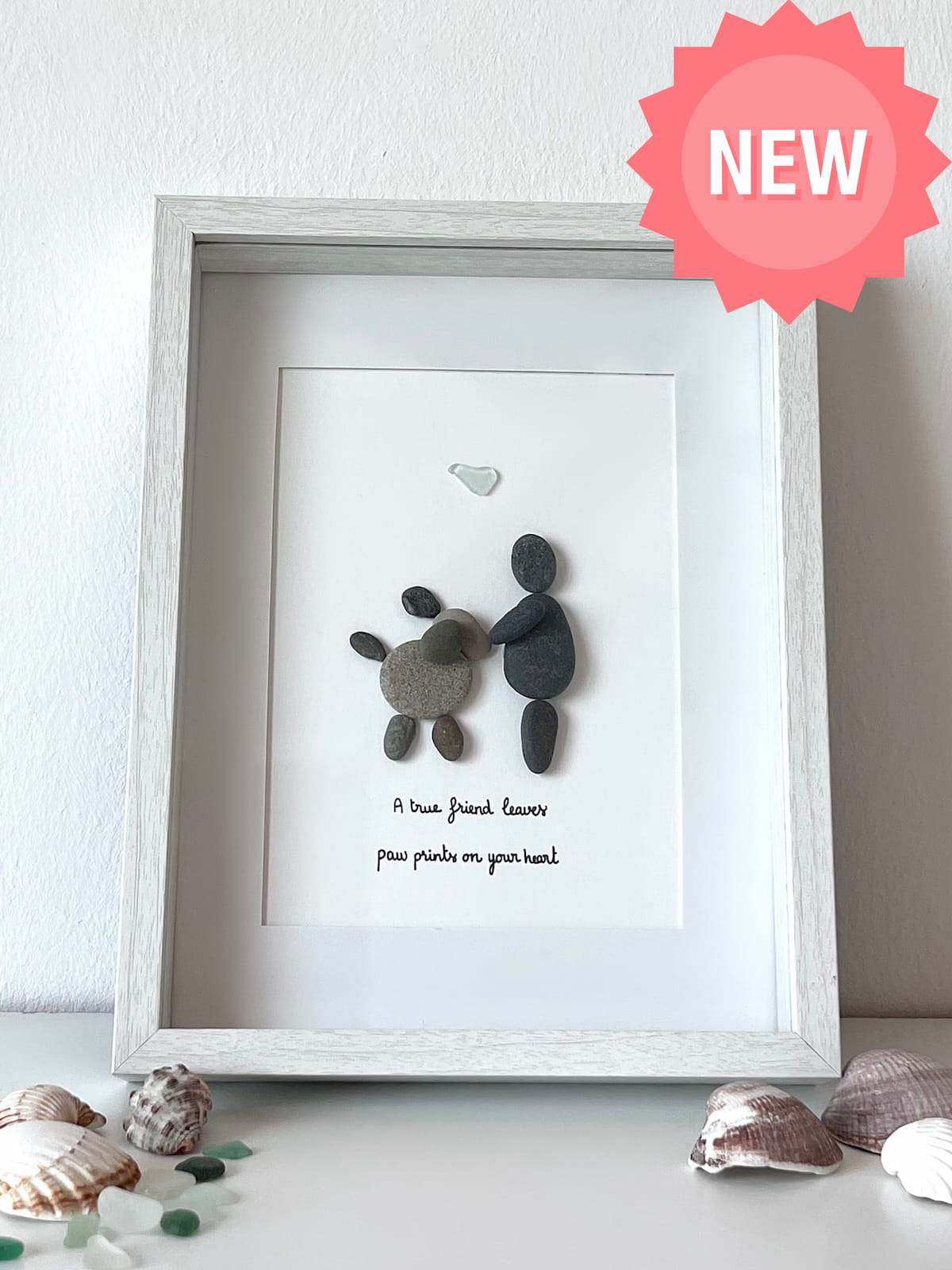 "You Had Me At Woof" - Personalized Pebble Gift