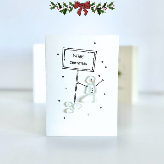 Tarjeta de Navidad Hecha a Mano (Paquete de 4) - Set 4